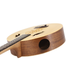 Leho LHUC-R1 Ukulélé de concert à corps rond avec housse