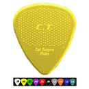Cat's Tongue J-CT46 / 10 Picks de cerveau de poignée - 10 pack (.046 jaune)