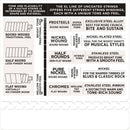 D'Addario EXL110 Nickel enroulé REG. LUMIÈRE 10-46