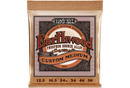 Ernie Ball 2143EB Earthwood Custom Medium Phosphor Bronze Cordes pour guitare acoustique - 12,5-56