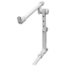 Odyssey LTBXS2MTCPWHT - White Two Tier X-Stand with Mic Boom and Top Shelf