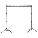 Odyssey LTMTS8 - Système de fermes portable noir de 8 pieds de large