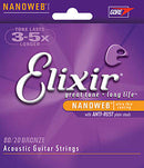 Elixir 15127 Guitare acoustique en bronze .027 Single String avec revêtement nanoweb