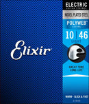 Elixir 12050 Light Polyweb Electric Guitar Strings