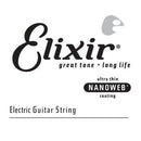 Elixir 15246 Electric Guitar Single .046 String w/ Nanoweb Coating