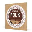 D'Addario EJ33 Folk Nylon 80/20 Bronze/Nylon transparent