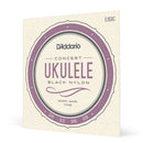 D'Addario EJ53C Pro-Arte Black Nylon Hawaiian / Concert Ukulele Strings