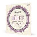 D'Addario EJ65C Pro-Arte Clear Nylon Ukulele Strings, Concert