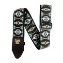 Ernie Ball 5325EB Bracelet jacquard turquoise sud-ouest