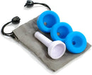 Nuvo N170MPBL jHorn Mouthpiece Set in Tote Bag (White/Blue)