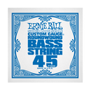 Ernie Ball 10045EB .045 Single Super Long Scale Nickel Wound Electric Bass String