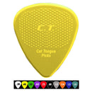 Cat's Tongue J-CT46 Grip Brain Picks - 72 Pack (.46 Yellow)