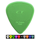Cat's Tongue J-CT53/10 Grip Brain Picks - 10 Pack (.053 Green)