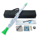 Nuvo N120CLGN Clarineo 2.0 Clarinet Kit (White/Green)
