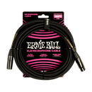 Ernie Ball 6392EB Braided Male-Female XLR Microphone Cable - 20'