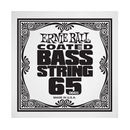 Ernie Ball 0665EB .065 Corde de basse électrique à revêtement simple en nickel