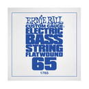 Ernie Ball 1765EB .065 Single Flatwound Electric Bass String