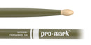 Pro-Mark TX5AW-GREEN Classic Forward 5A Baguettes en hickory peint (Vert)