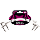 Ernie Ball 6385EB Flat Ribbon Cable (White, 3-Pack) - 6in