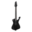 Ibanez ICTB721BKF Iron Label Iceman 7-String Electric Guitar (Flat Black)