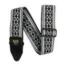 Ernie Ball 5319EB Beatnik Sangle de guitare en jacquard noir