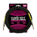Ernie Ball 6399EB Straight Instrument Cable (Black) - 15ft
