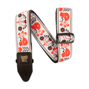 Ernie Ball 4689EB Sangle jacquard d'hiver oiseau rouge