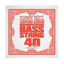 Ernie Ball 1640EB .040 Single Nickel Wound Electric Bass String