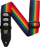 Ernie Ball 4188EB 2'' Pickholder Strap - Rainbow