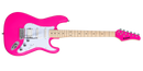 Kramer KF21HPCT Focus VT-211S Guitare électrique Rose vif