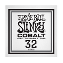 Ernie Ball 10632EB .032 Single Cobalt Wound Electric Bass String