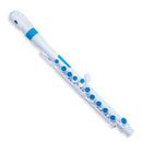 Nuvo N220JFBL jFlute 2.0 Kit with Donut Head Joint (White/Blue)