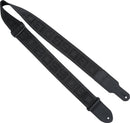 BOSS BSM-20-BB STRAP DE GUITARE DE MONOGRATION - Black / Black