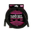 Ernie Ball 6391EB Braided Male-Female XLR Microphone Cable - 15'