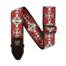 Ernie Ball 4695EB Sangle jacquard treillis rouge