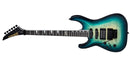 Kramer SM-1 FIGURED Left-Handed Electric Guitar (Caribbean Blue)