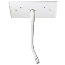 Audio-Technica ES931PMWH Microphone col de cygne à condensateur hypercardioïde - Blanc