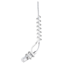 Audio-Technica ES933PMWH Module d'alimentation mural/plafond pour micro à condensateur hypercardioïde - Blanc