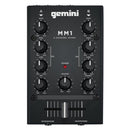 Gemini MM1 2-Channel Compact Audio DJ Mixer