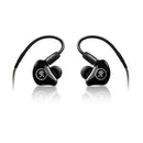 Mackie Mp-220 Dual Driver Professional In-Ear Monitors Professional In-Ear Earbuds - Red One Music