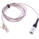 Audio-Technica Mt830Cw-Th  Omni-Directional Condenser Lavalier Microphone With 4-Pin Hirose Connector - Beige - Red One Music