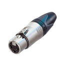 Neutrik Nc3Fxx 3 Poles Xlr Female Cable Connector - Red One Music