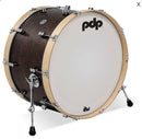 PDP PDCC1622KKWN Concept Maple Classic Grosse caisse 16" x 22" - Teinté Noyer