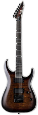 ESP LTD MH-1000 EVERTUNE FM Guitare électrique (Brun foncé Sunburst)