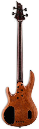 ESP LTD B-1004 - Basse électrique multi-diapason avec frettes ventilées - Ziricote satiné naturel