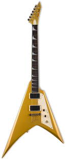 ESP LTD KH-V KIRK HAMMETT Signature Guitare électrique (Or métallique)