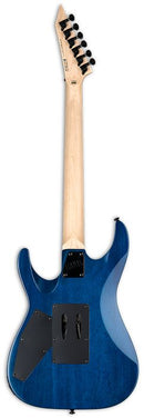 ESP LTD MH-203QM Guitare électrique (bleu transparent)