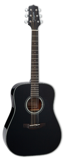 Takamine GD30-BLK - Guitare acoustique Dreadnought - Noir