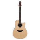 Ovation AB24-4S Applause Guitare électro-acoustique traditionnelle à cordes en acier - Satin naturel
