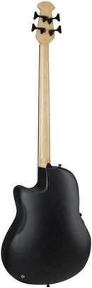 Ovation B778TX-5 Acoustic-Electric Bass Guitar with OP Pro Preamp - Black Satin